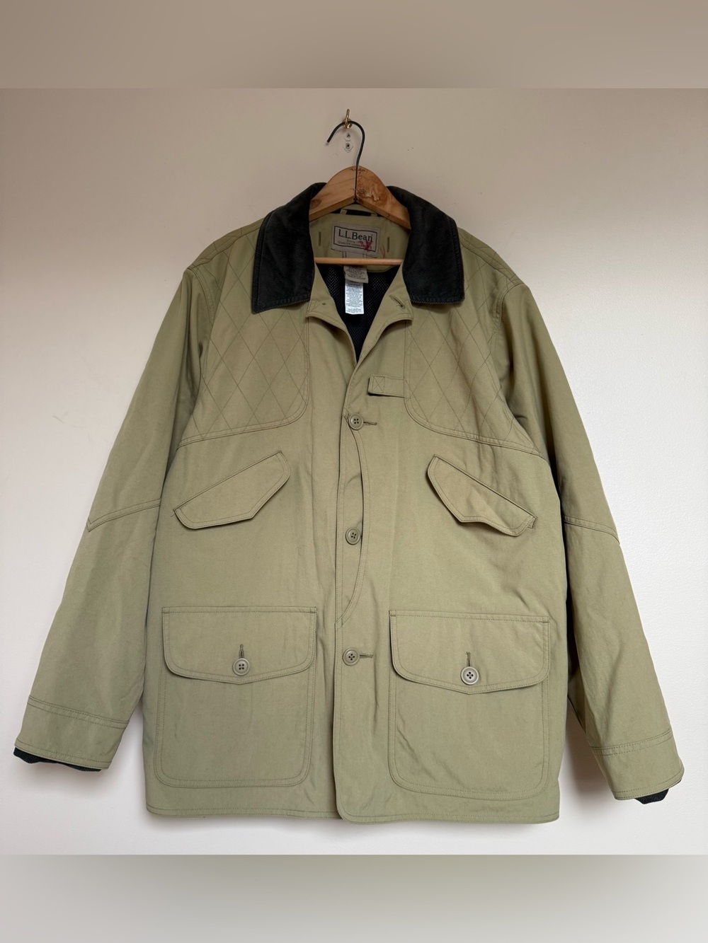 LLBean Upland Field Coat - Tan - Men’s Medium